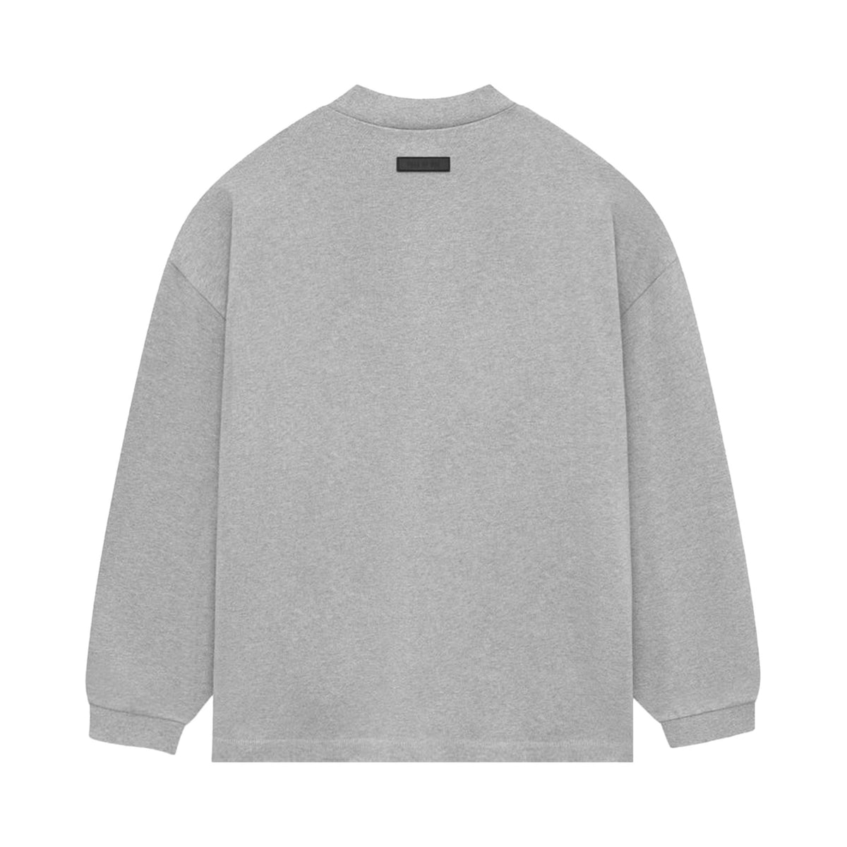 Fear of God Essentials Heavy Jersey Long-Sleeve T-Shirt Light Heather Grey (SS24) - Im Your Wardrobe