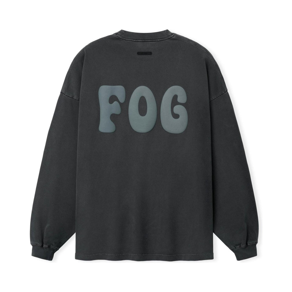 Fear of God Essentials Heavy Jersey Merch Long Sleeve Tee Washed Iron Grey - Im Your Wardrobe