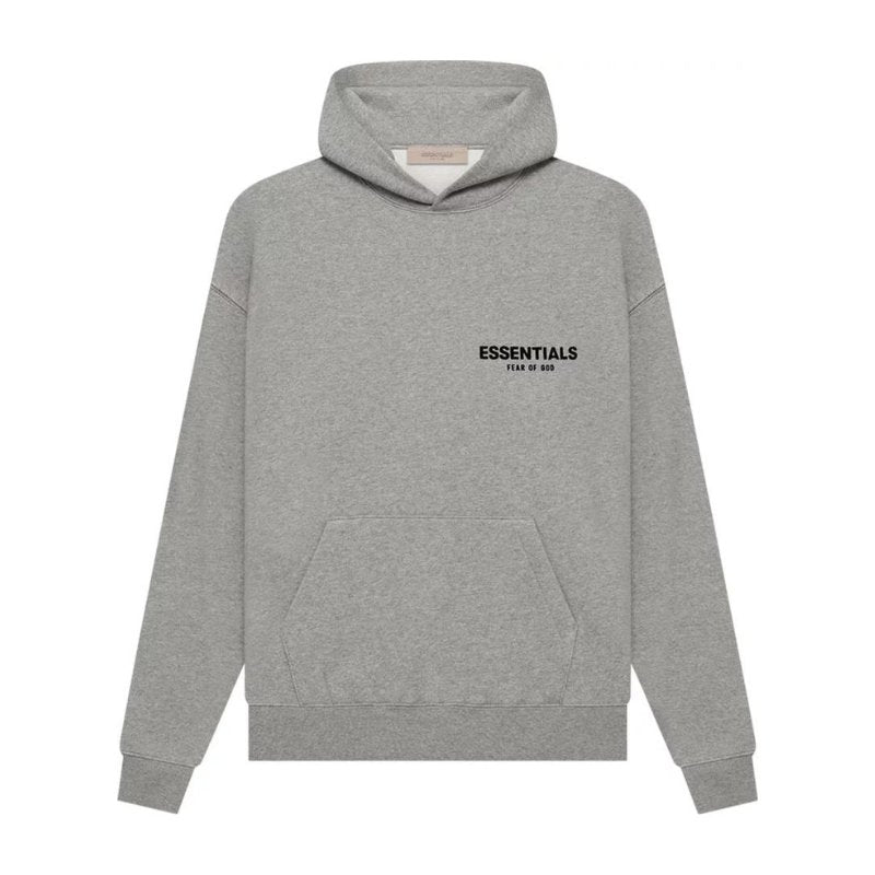 Fear of God Essentials Hoodie Dark Oatmeal (FW22)