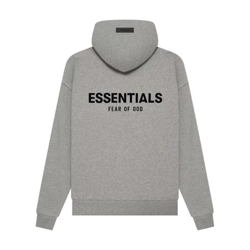 Fear of God Essentials Hoodie Dark Oatmeal (FW22)