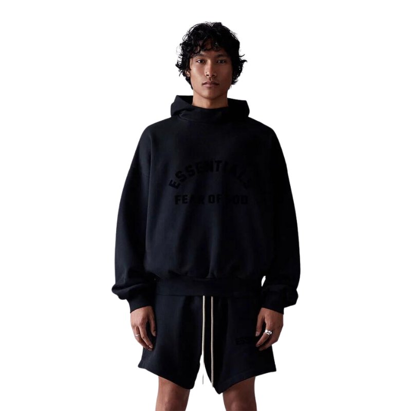 Fear of God Essentials Hoodie - Jet Black (2023) - Im Your Wardrobe