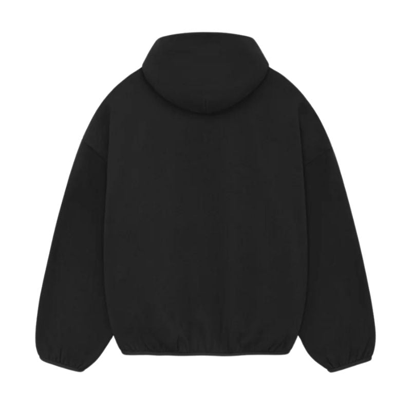 Fear of God Essentials Hoodie - Jet Black (Chest Logo) - Im Your Wardrobe