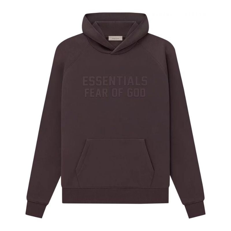 Fear of God Essentials Hoodie Plum - Im Your Wardrobe