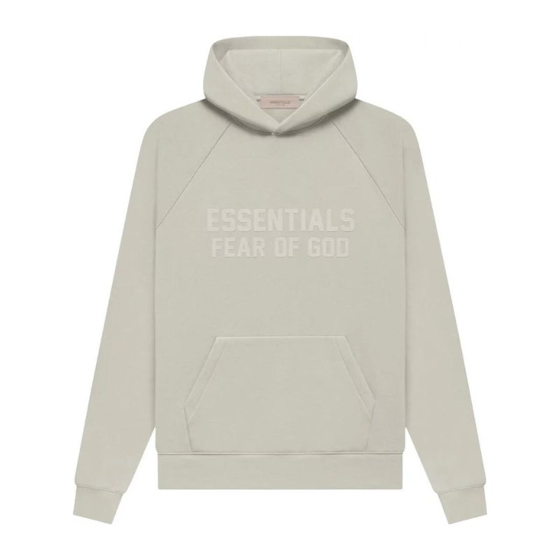 Fear of God Essentials Hoodie Smoke