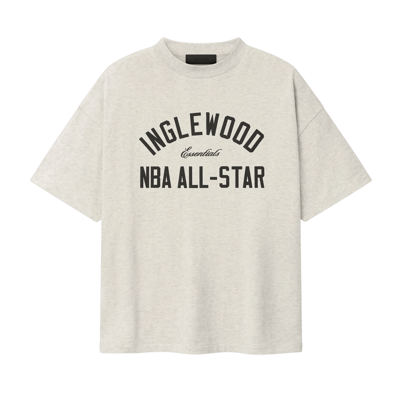 Fear Of God Essentials Inglewood X All Star Weekend '26 90s Tee Oatmeal Heather