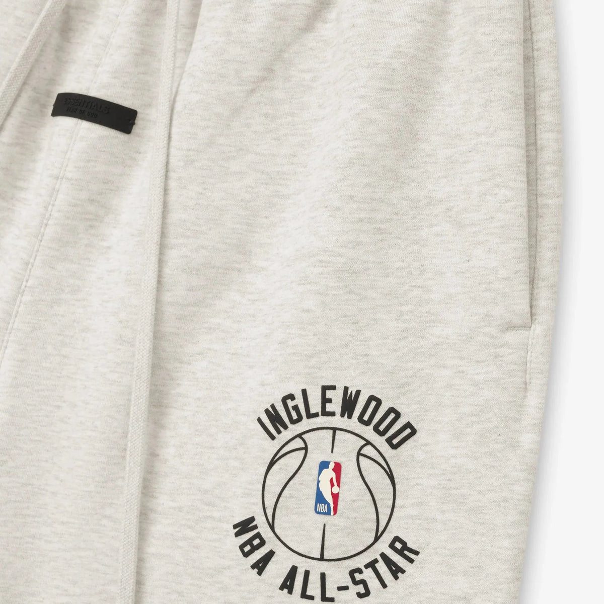 Fear Of God Essentials Inglewood X All Star Weekend '26 Classic Sweatpant Oatmeal Heather - Im Your Wardrobe