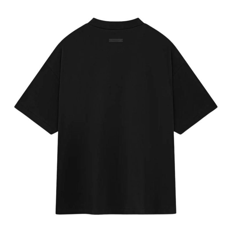 Fear of God Essentials Jersey Crewneck T-Shirt (Black) (FW24) - Im Your Wardrobe