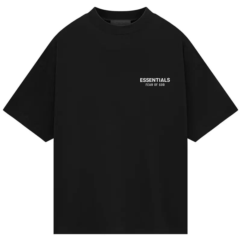 Fear of God Essentials Jersey Crewneck T-Shirt Black - Im Your Wardrobe