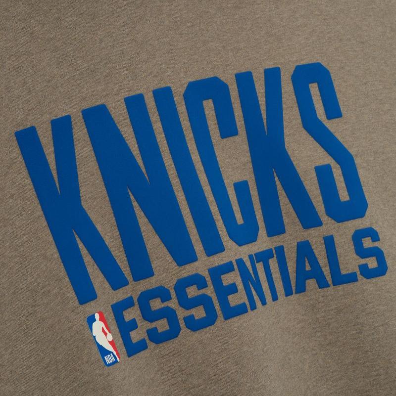 Fear of God Essentials Knicks Sport Hoodie Homestead Heather/Orange - Im Your Wardrobe