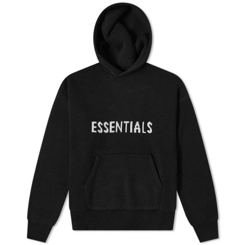 Fear of God Essentials Knit Hoodie (FW20) Dark Slate/Stretch Limo/Black - Im Your Wardrobe