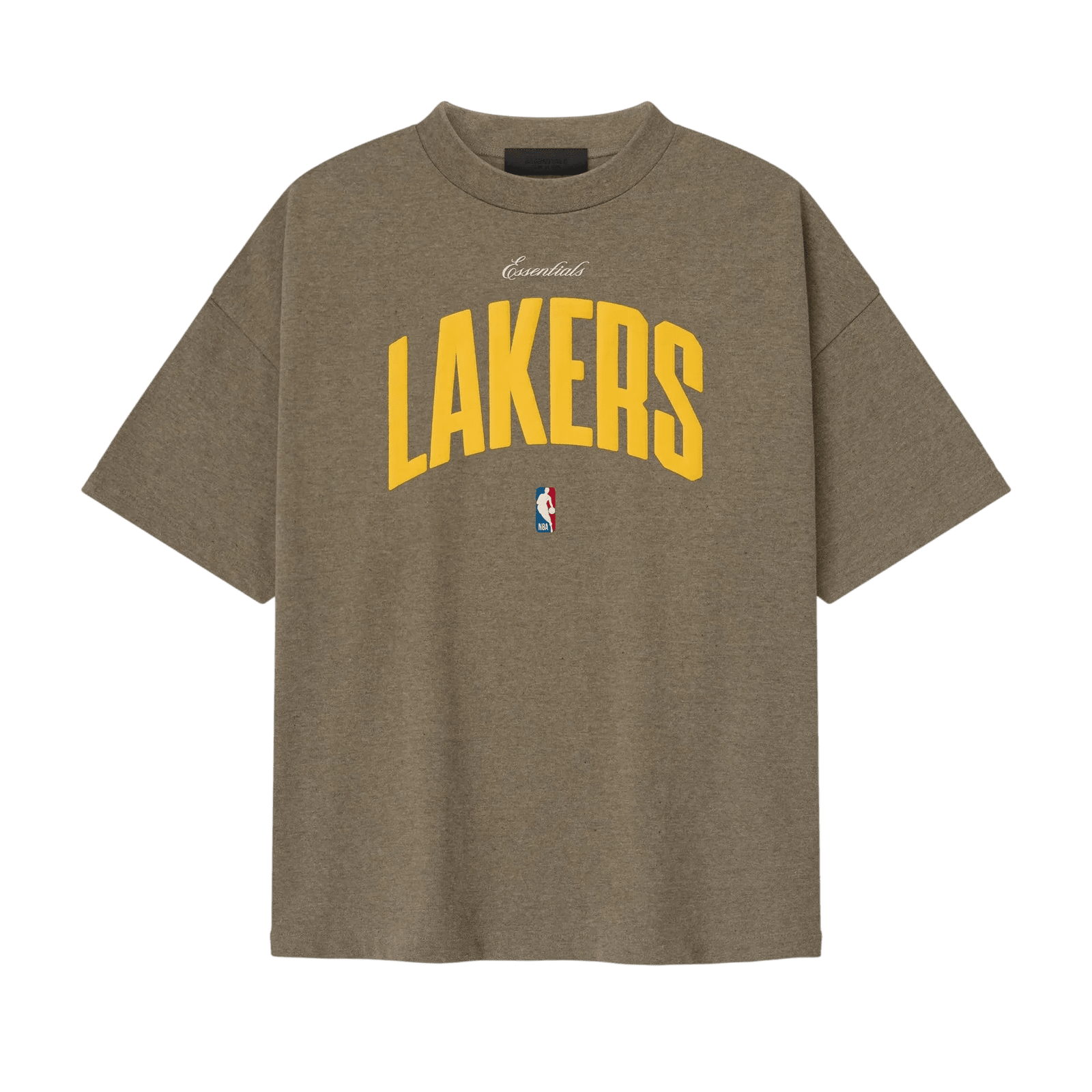 Fear of God Essentials Lakers 90s Tee Homestead Heather