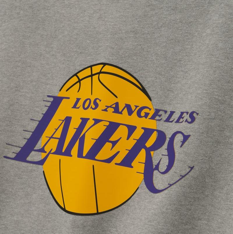 Fear of God Essentials Lakers Sport Crewneck Concrete Heather - Im Your Wardrobe