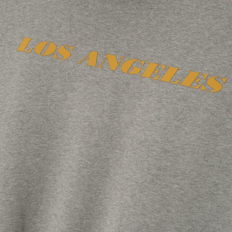 Fear of God Essentials Lakers Sport Hoodie Concrete Heather/Canyon - Im Your Wardrobe