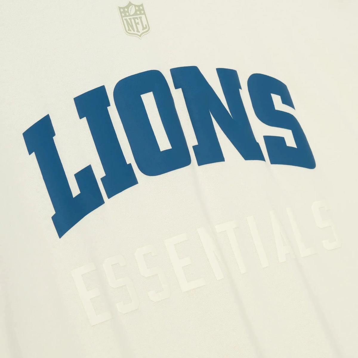 Fear of God Essentials Lions 90s 3/4 Sleeve Football Tee Cream White - Im Your Wardrobe