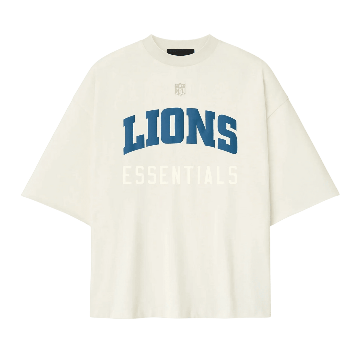 Fear of God Essentials Lions 90s 3/4 Sleeve Football Tee Cream White - Im Your Wardrobe