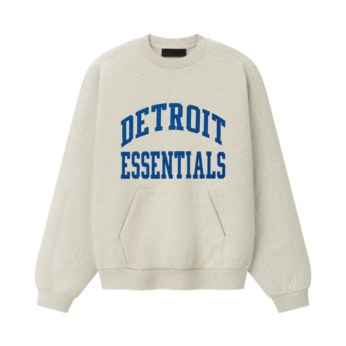Fear of God Essentials Lions 90s Relaxed Crewneck Marble Heather - Im Your Wardrobe
