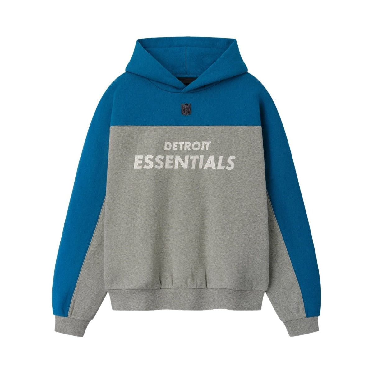 Fear of God Essentials Lions 90s Relaxed Hoodie Concrete Heather - Im Your Wardrobe