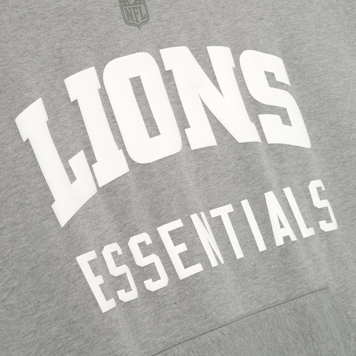 Fear of God Essentials Lions Sport Crewneck Concrete Heather - Im Your Wardrobe