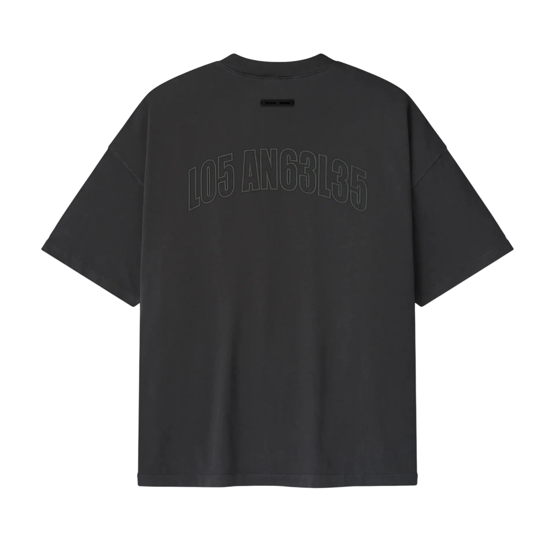 Fear of God Essentials Los Angeles 90s Tee Vintage Black - Im Your Wardrobe