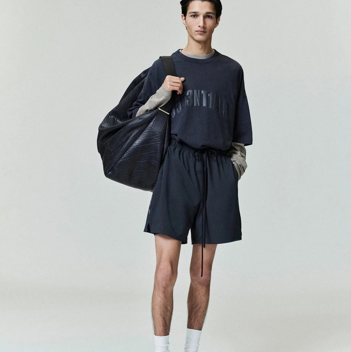 Fear of God Essentials Los Angeles 90s Tee Vintage Black - Im Your Wardrobe