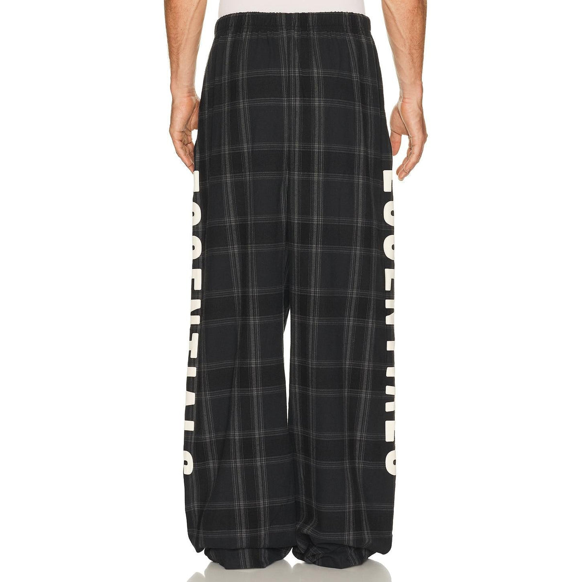 Fear of God Essentials Lounge Pant Vintage Black Plaid - Im Your Wardrobe