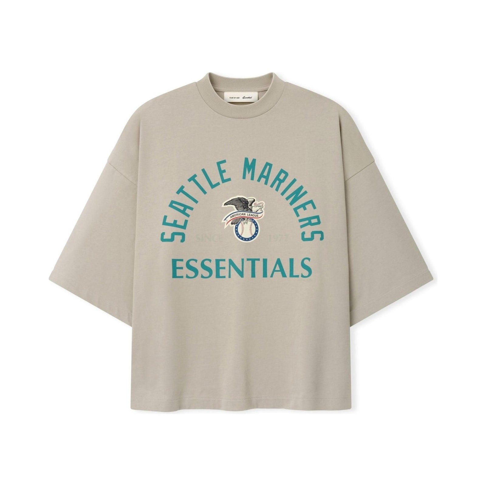Fear of God Essentials Mariners American League Merch Tee Seal - Im Your Wardrobe
