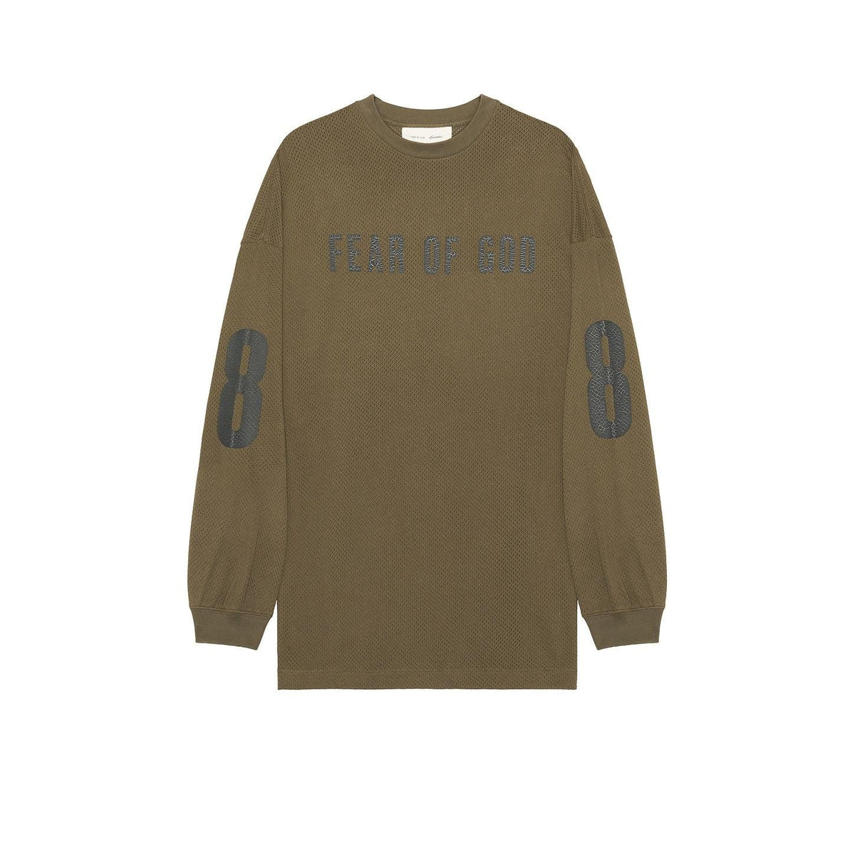 Fear of God Essentials Merch Long Sleeve Tee Moss - Im Your Wardrobe