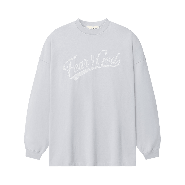 Fear of God Essentials Merch Long Sleeve Tee Overcast (SS26) - Im Your Wardrobe