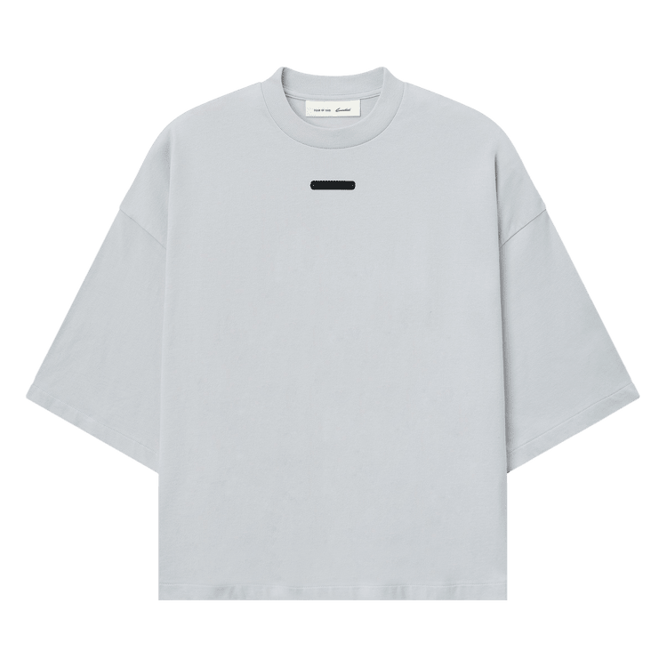 Fear of God Essentials Merch Tee Boxy Fit Overcast (SS26) - Im Your Wardrobe