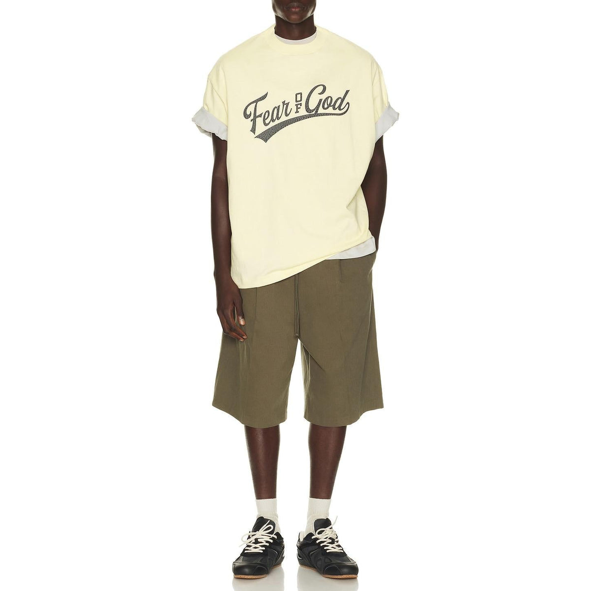 Fear of God Essentials Merch Tee Overcast - Im Your Wardrobe