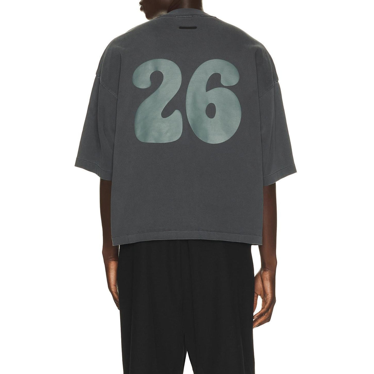 Fear of God Essentials Merch Tee Washed Iron Grey - Im Your Wardrobe