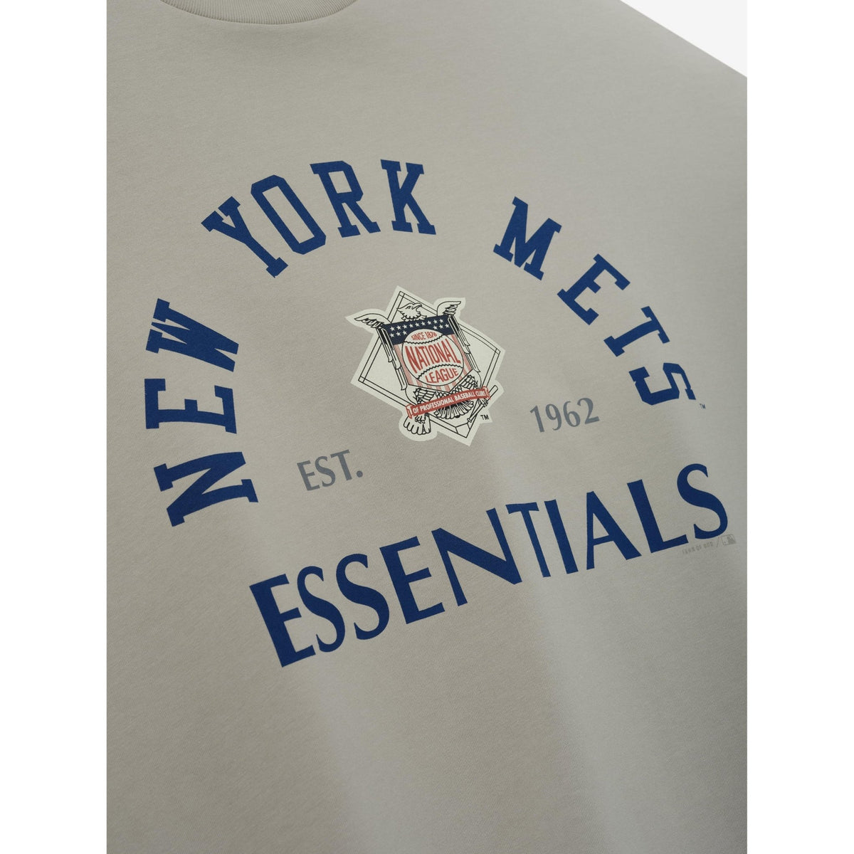 Fear of God Essentials Mets National League Merch Tee Seal - Im Your Wardrobe
