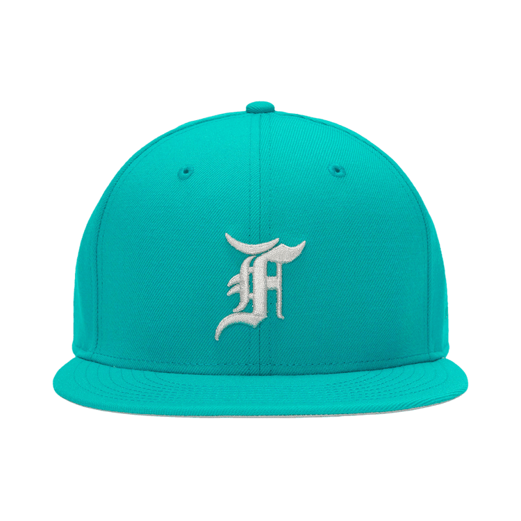 Fear of God Essentials Miami Marlins 59FIFTY Cap Teal (SS26) - Im Your Wardrobe
