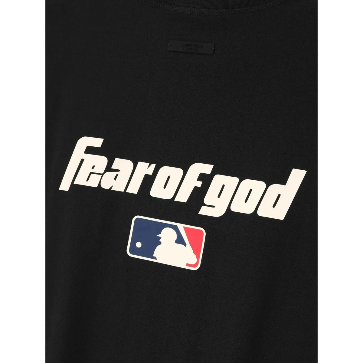 Fear of God Essentials MLB 90&#39;s Tee Vintage Black - Im Your Wardrobe