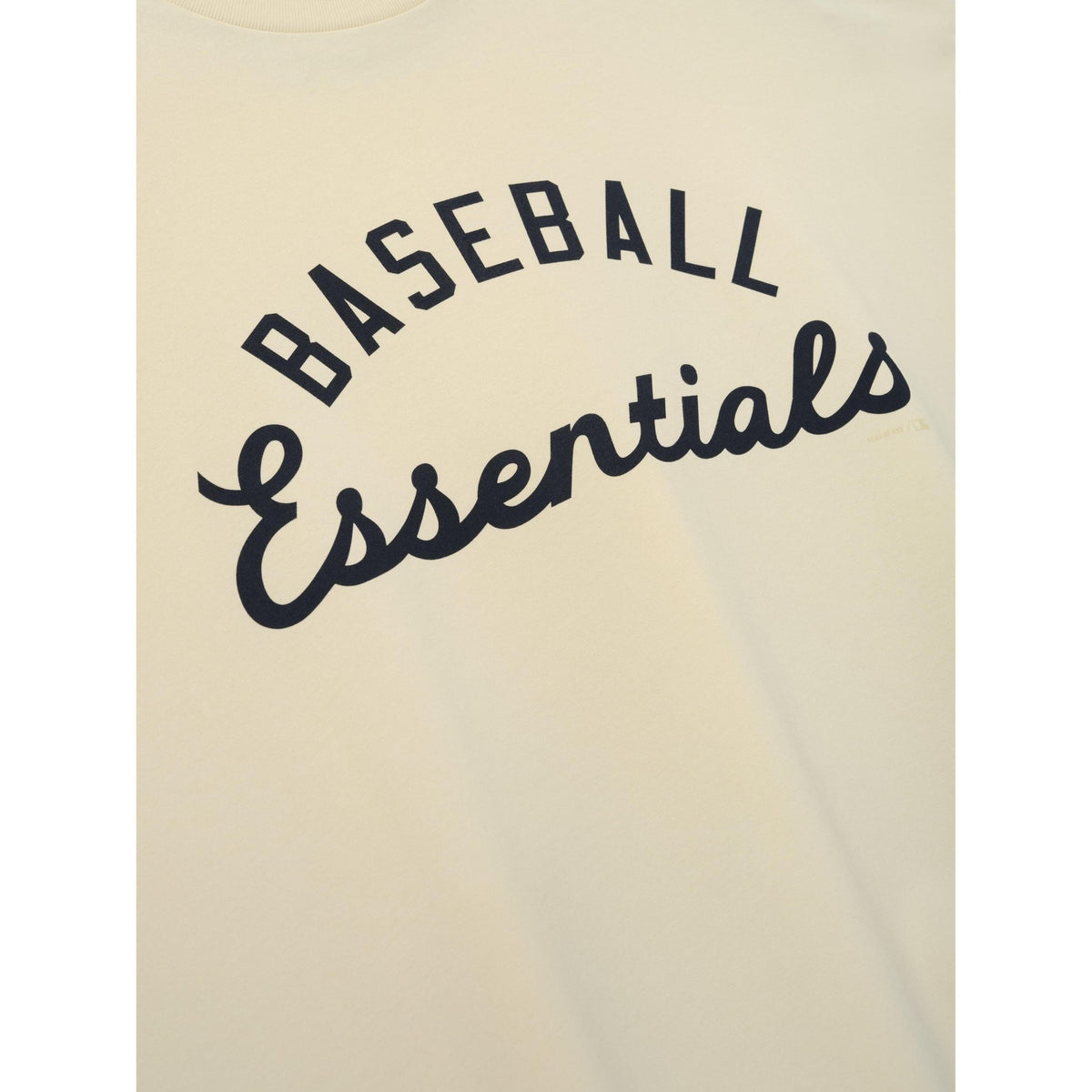 Fear of God Essentials MLB Boxy Long Sleeve Tee Oat - Im Your Wardrobe