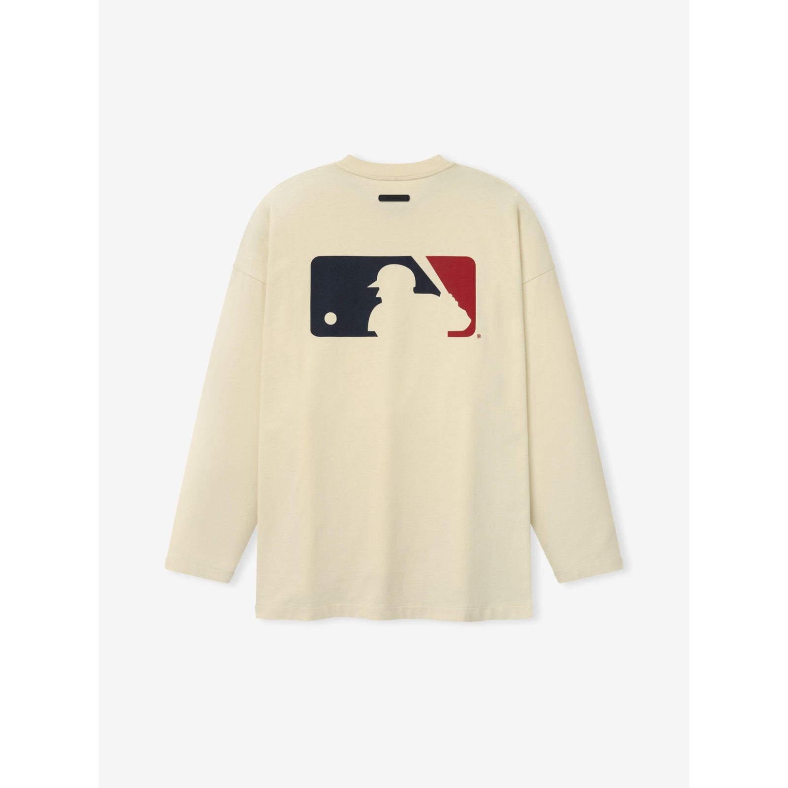Fear of God Essentials MLB Boxy Long Sleeve Tee Oat - Im Your Wardrobe