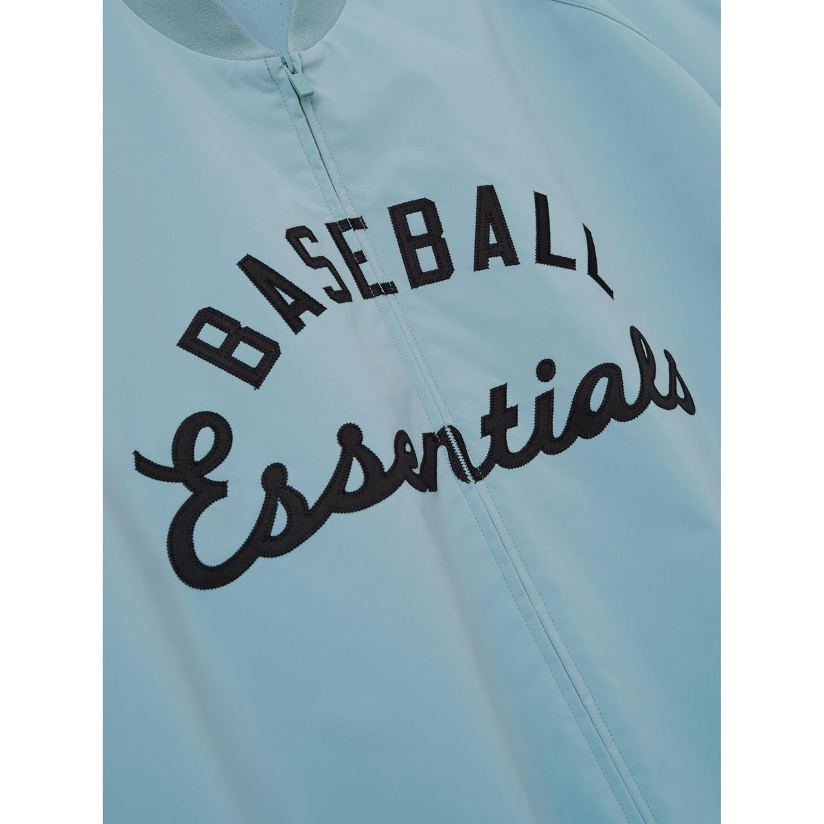 Fear of God Essentials MLB Full Zip Bomber Stone Blue - Im Your Wardrobe