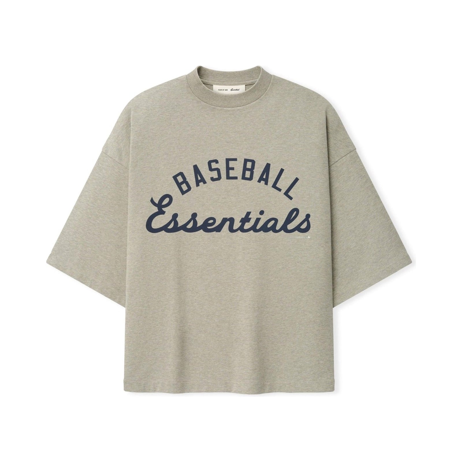 Fear of God Essentials MLB Merch Tee Seal Heather - Im Your Wardrobe