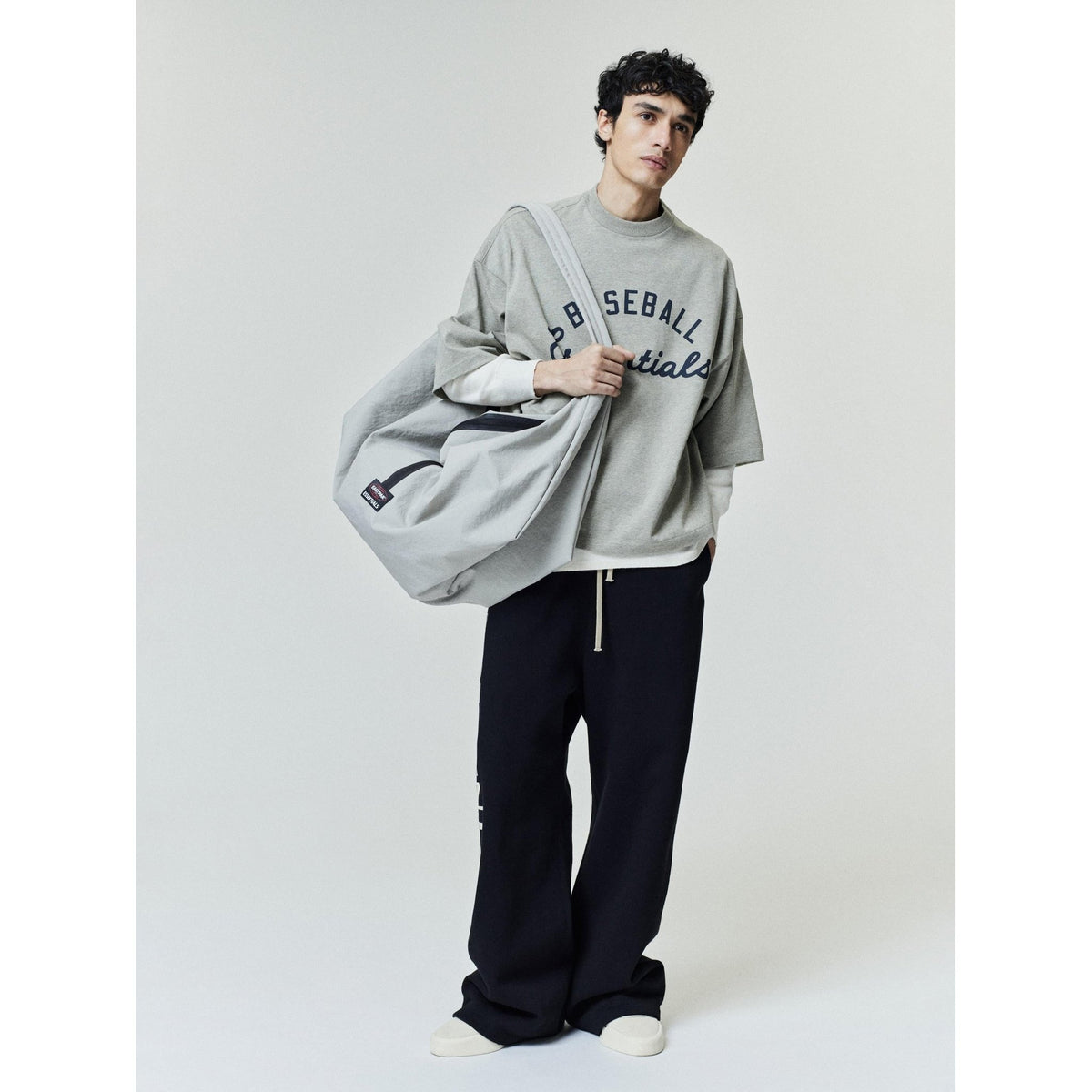 Fear of God Essentials MLB Merch Tee Seal Heather - Im Your Wardrobe