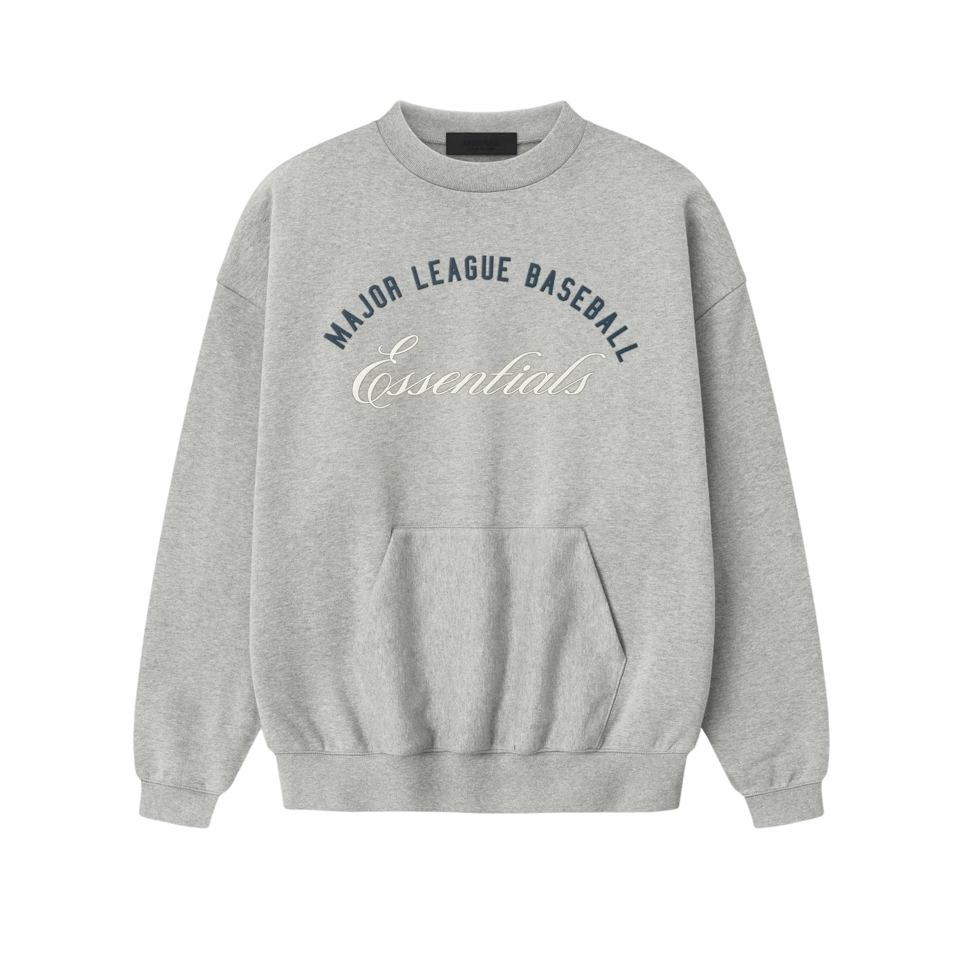 Fear of God Essentials MLB Sport Crewneck Concrete Heather