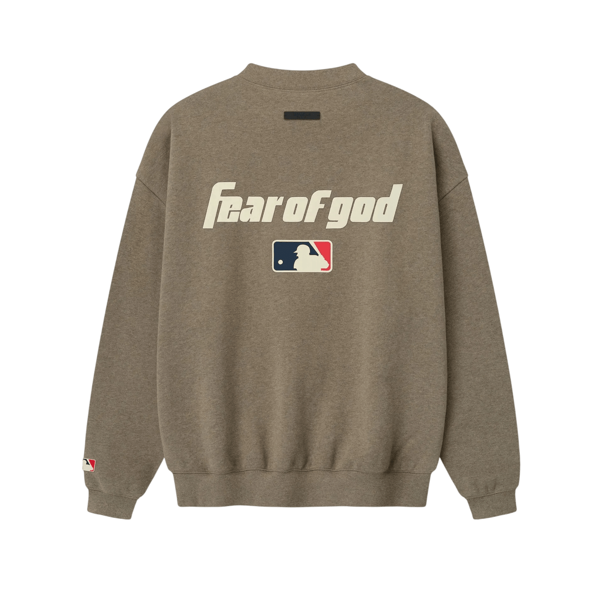 Fear of God Essentials MLB Sport Crewneck Homestead Heather - Im Your Wardrobe