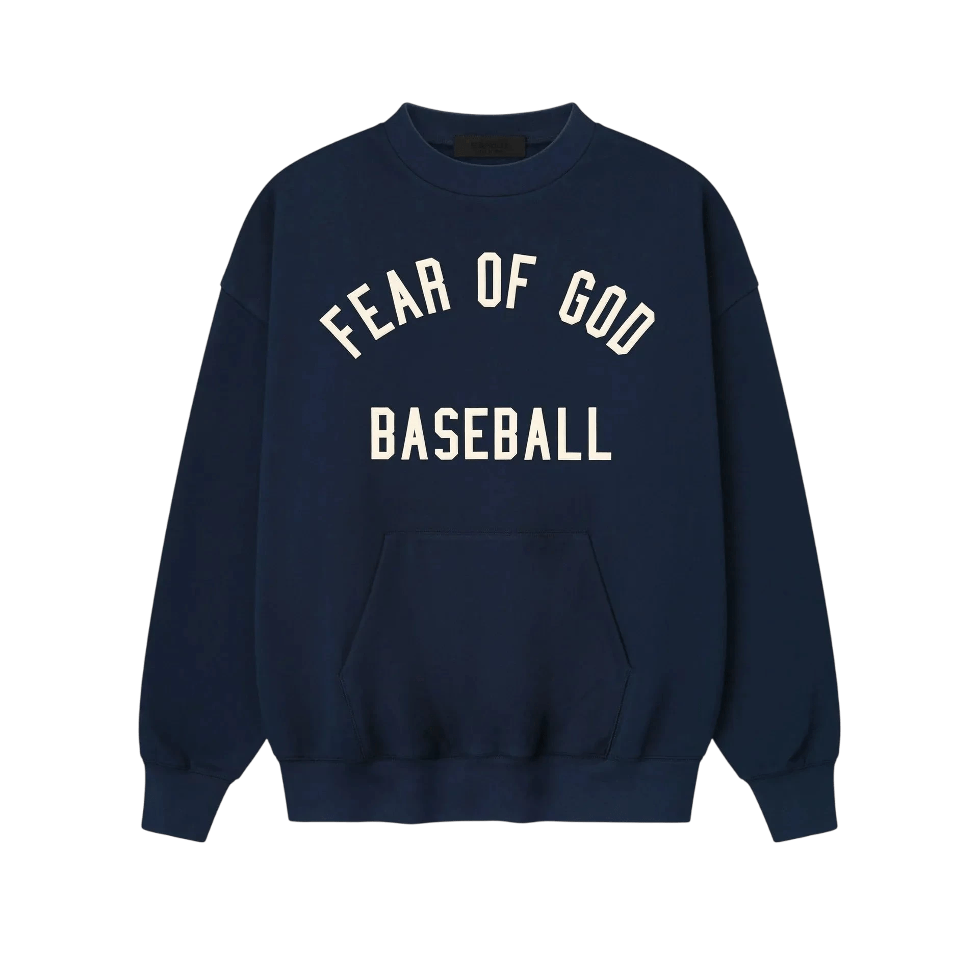 Fear of God Essentials MLB Sport Crewneck Midnight Navy - Im Your Wardrobe