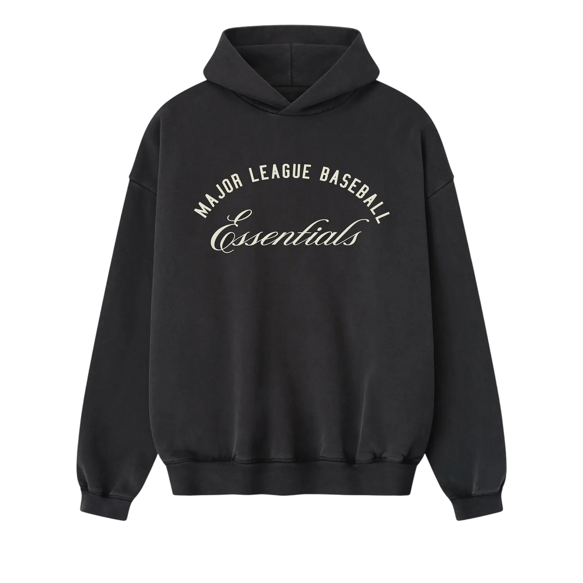 Fear of God Essentials MLB Sport Hoodie Black - Im Your Wardrobe