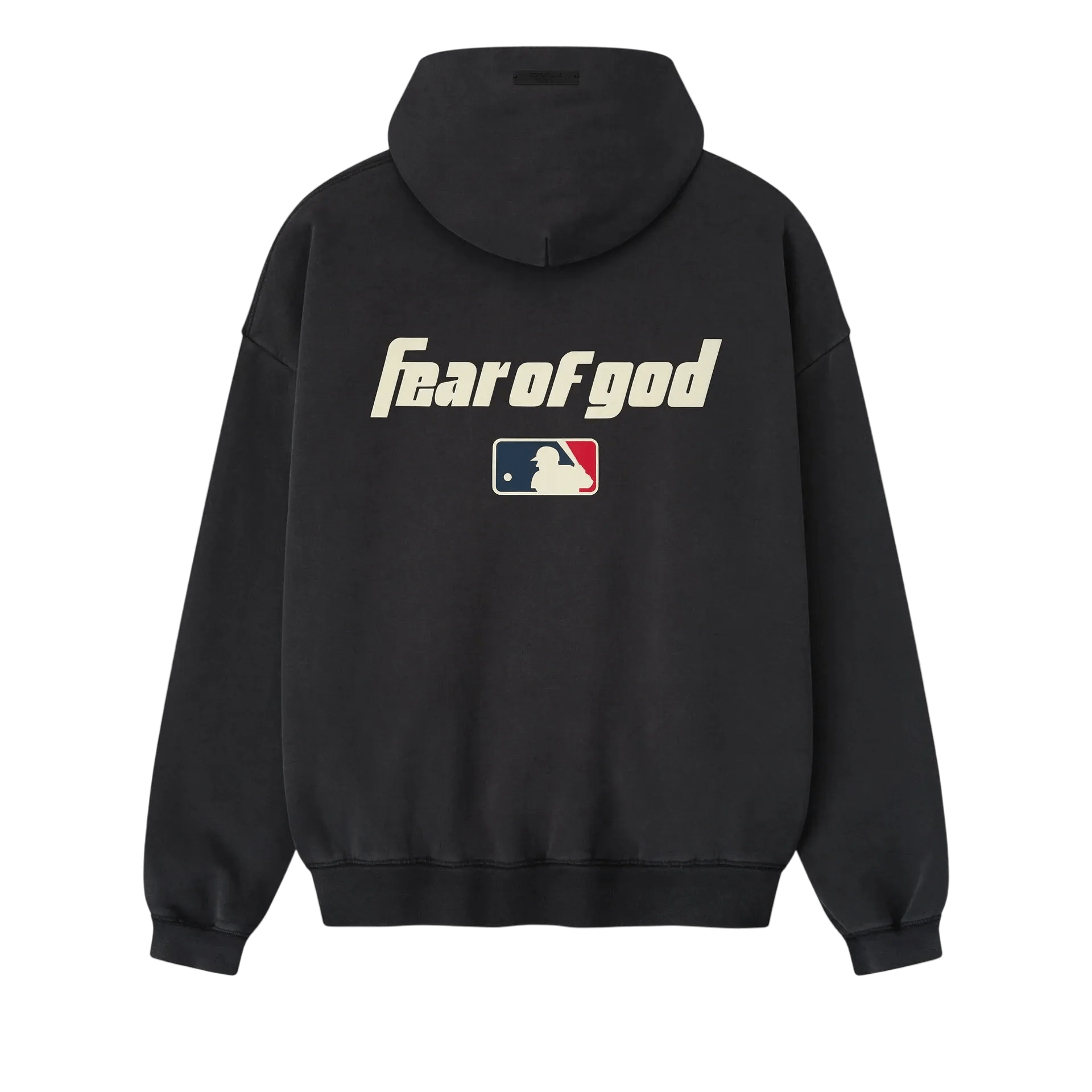 Fear of God Essentials MLB Sport Hoodie Black - Im Your Wardrobe