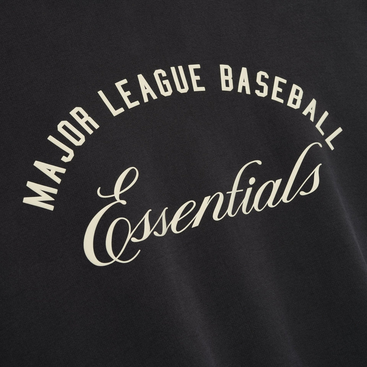 Fear of God Essentials MLB Sport Hoodie Black - Im Your Wardrobe