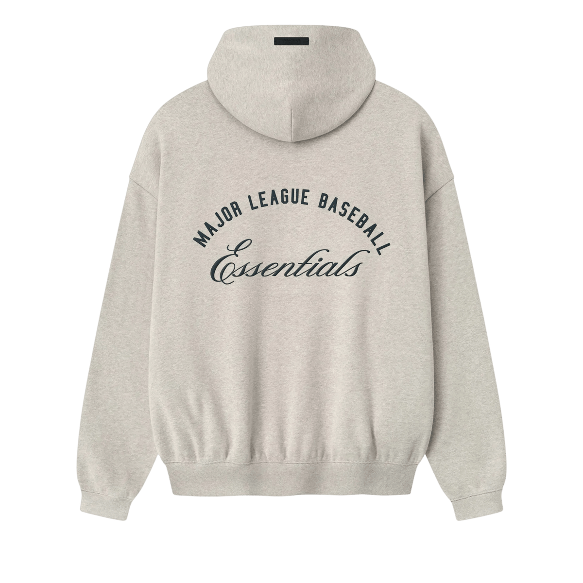 Fear of God Essentials MLB Sport Hoodie Heather Stone - Im Your Wardrobe