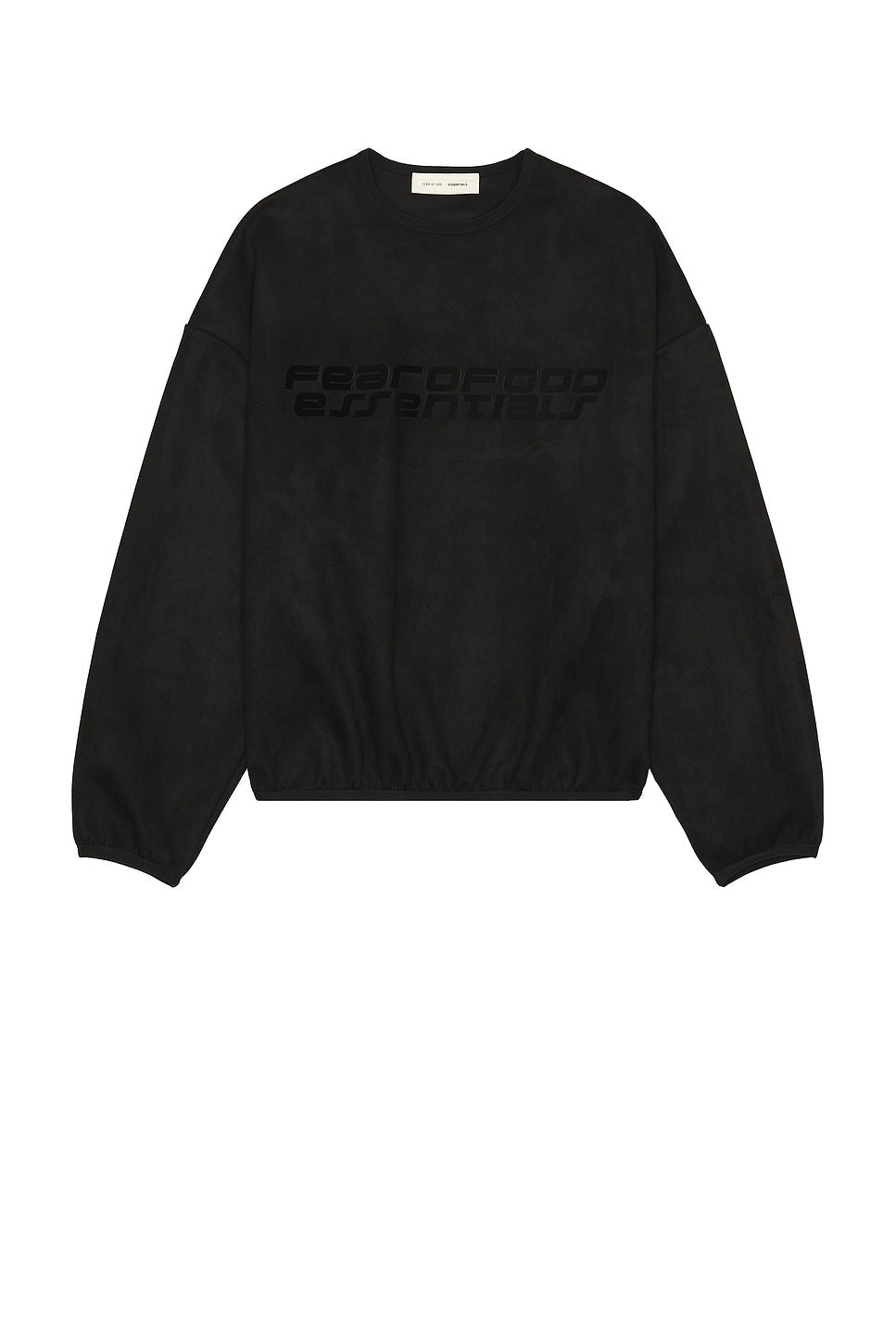 Fear of God Essentials Modern Crewneck Sweatshirt Vintage Black - Im Your Wardrobe
