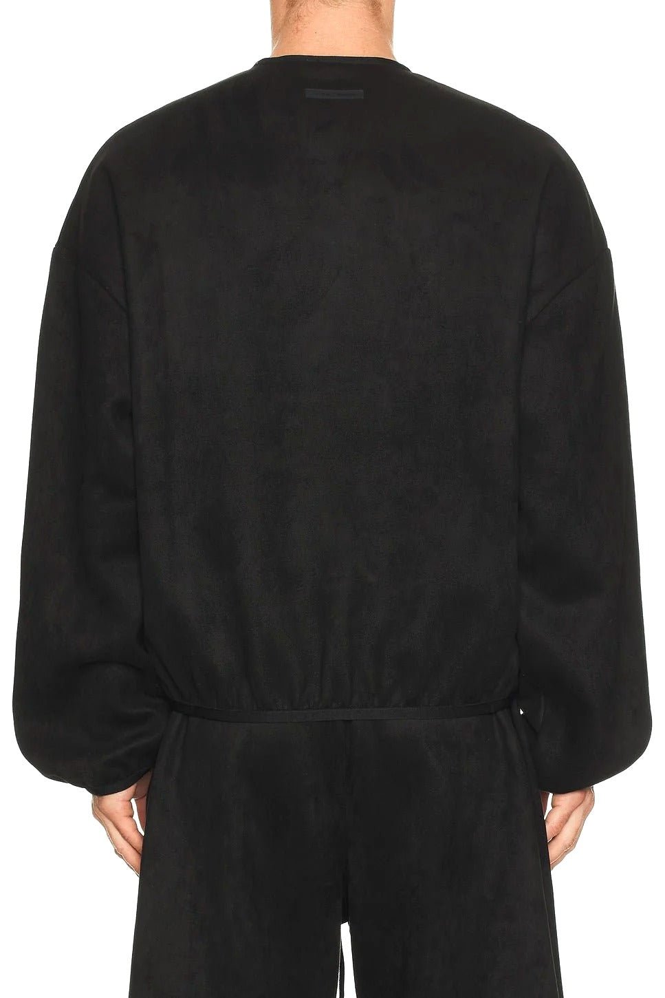 Fear of God Essentials Modern Crewneck Sweatshirt Vintage Black - Im Your Wardrobe