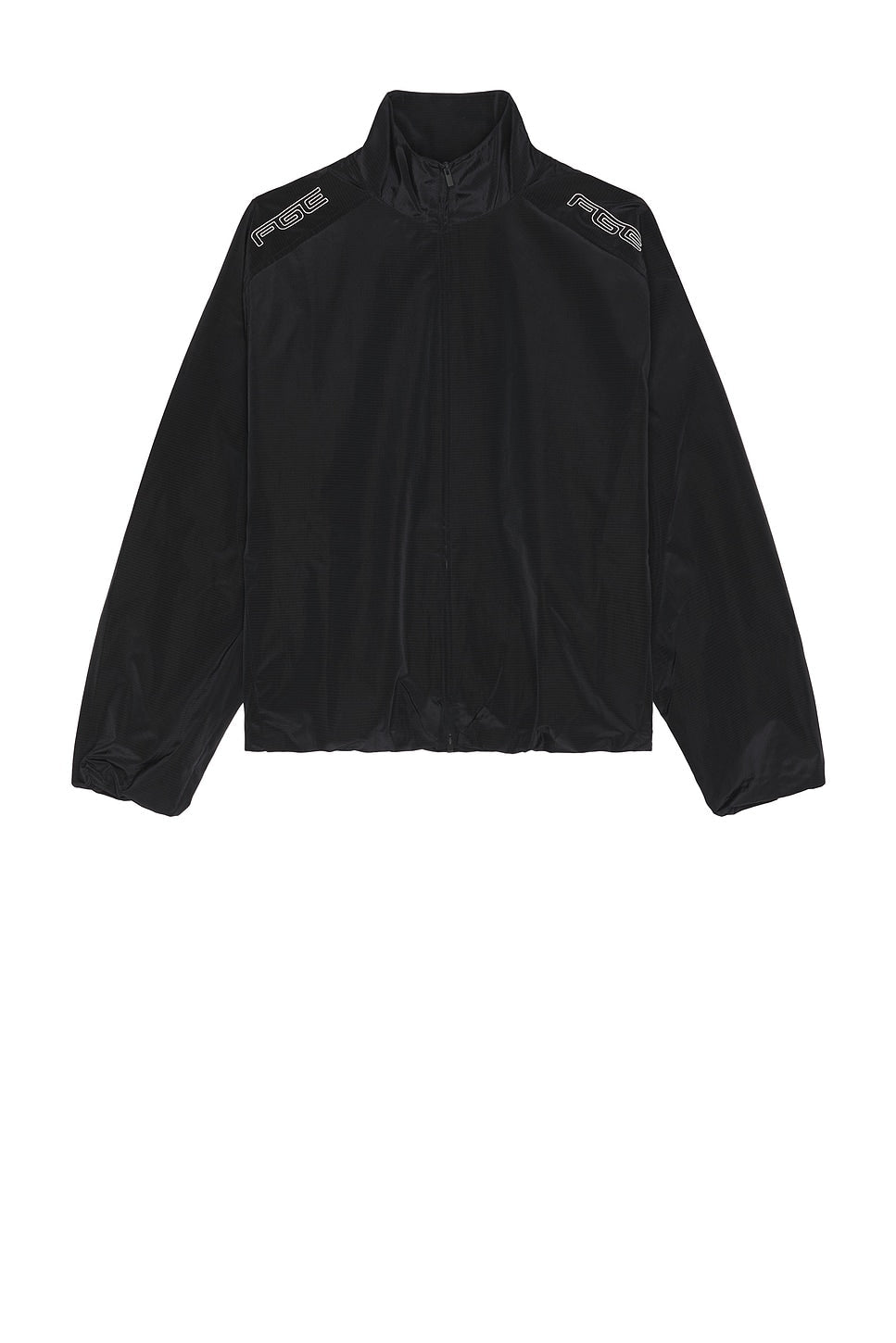 Fear of God Essentials Modern Moto Track Jacket Black - Im Your Wardrobe