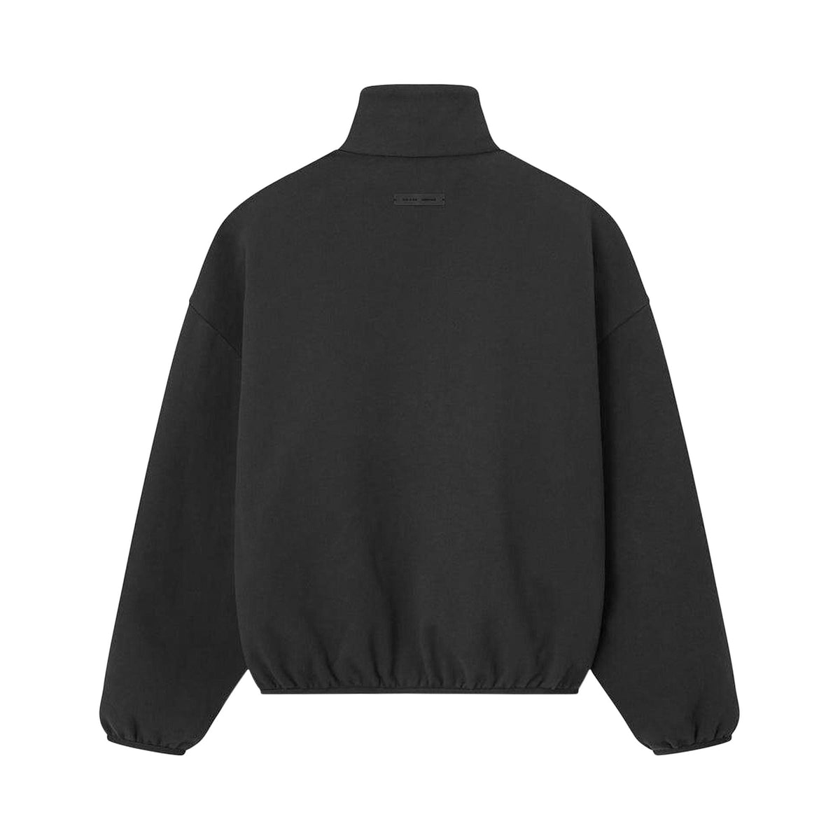 Fear of God Essentials Modern Track Jacket With Piping Jet Black/Cloud White (FW25) - Im Your Wardrobe